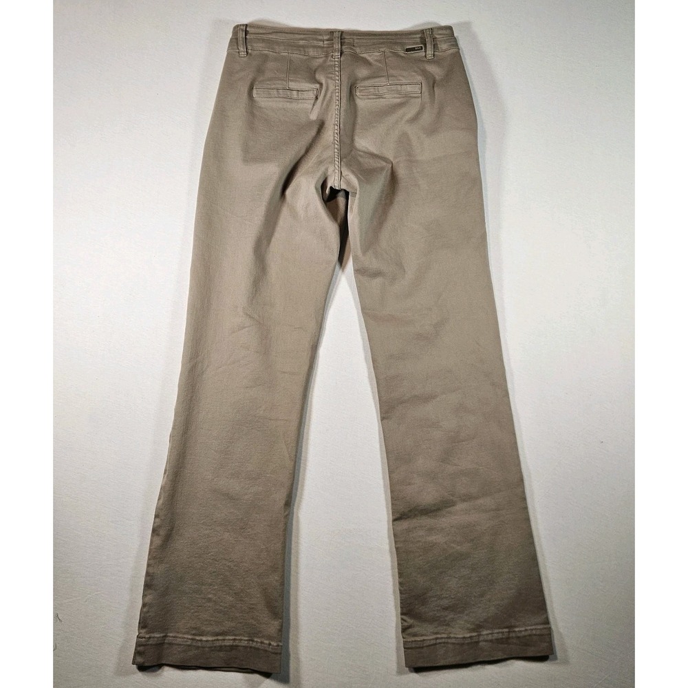 BKE Pants Women's Size 33 Peyton Flare Stretch Khaki - Picture 3 of 9